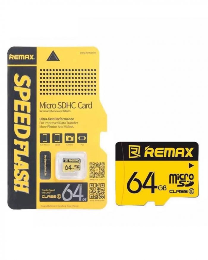 1525788296 Remax C-Series Micro SD 64GB Memory Card C10(3.0)