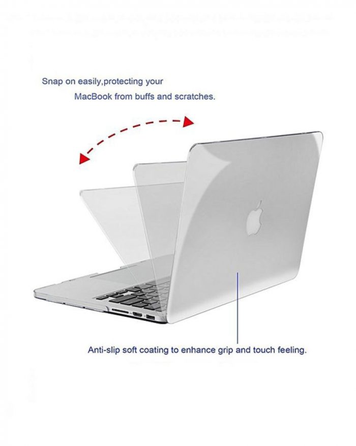 1528098213 Macbook Pro A1502 Hard Shell Case 13inch Retina - Transparent