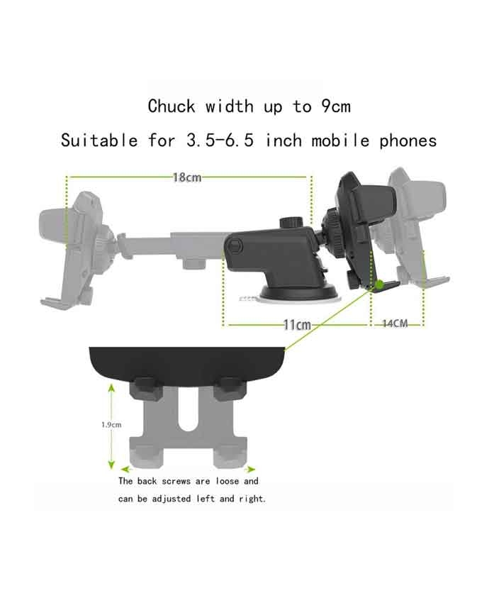1551438521 Suction Cup Phone Holder - Transformer