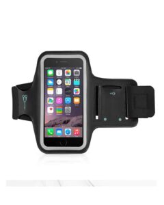 Arm Band 3 Mobile Sports Running Arm Band - Black