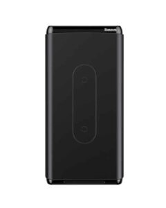 Baseus BS 10KPW02 Qi Wireless Charger Power Bank Black 6953156278806 09112018 04 p Baseus BS-10 Quick Charge Wireless Powerbank Dual Coil Design And Digital Display