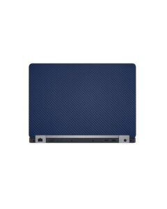 Carbon Fiber Texture Blue Laptop Back Protector Carbon Fiber Blue Texture