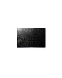 Laptop Back Stickers Crocodile Black Texture
