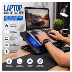 Ergo Laptop Coolingpad main image Ergostand Cooling Pad M25 - Black