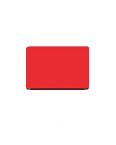 Matt Sheet Red 1 Laptop Back Stickers Red Matte Texture