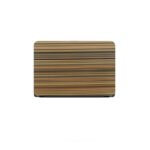 Laptop Back Cover Wooden Line Texture