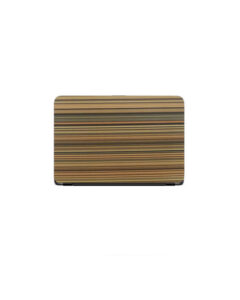 Universal Laptop Back Skin Wooden Texture Laptop Back Cover Wooden Line Texture