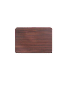 Web posting Recovered Laptop Back Cover Brown Wooden Texture