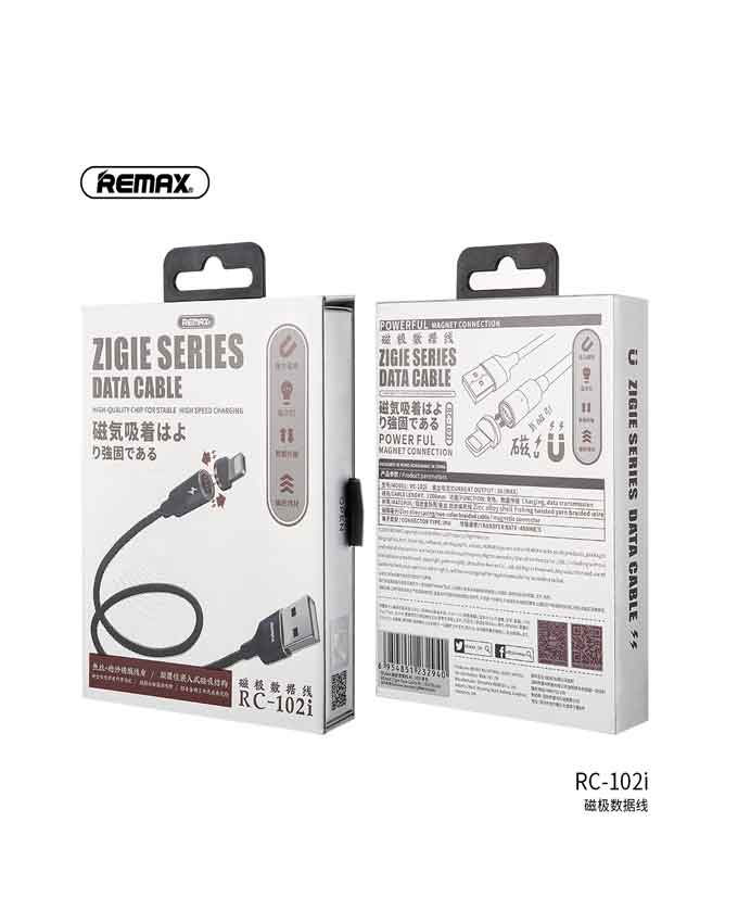 image 6 Remax RC-102a Zigie Series Magnetic Type-C Data Cable