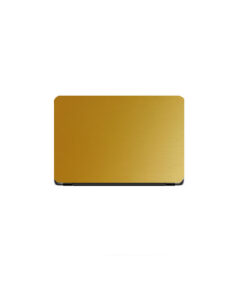 matt golden sheet 2 Laptop Back Stickers Golden Matte Texture