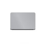 Laptop Back Stickers Silver Matte Texture