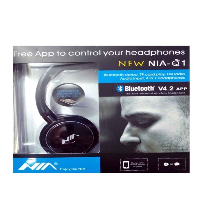 2 1 Nia Q1 Bluetooth Wireless Headphone