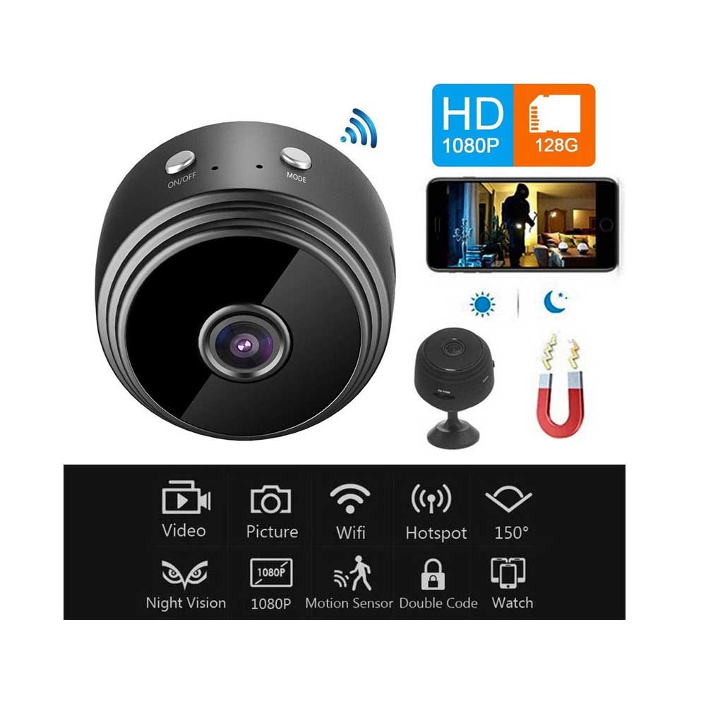 A9 1080p Hd Magnetic Wifi Mini Camera WITH HDSF APP | bDonix