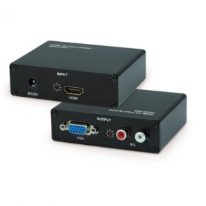 Hdmi To Vga Sound Conversion Box 1 HDMI To VGA Converter Box