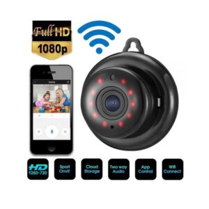 Ir Mini Wifi Camera V380 App 1080p Hd 2 min Home