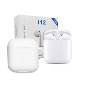 TWIN I12 With CASE Sensors Touch And Window Wireless Earphone V5.0 Bdonix 2 Home