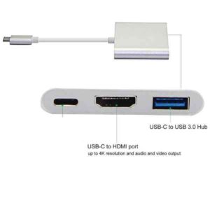 Type C 3.1 To OTGHDMIUSB3.0 Type C to HDMI OTG USB 3.0
