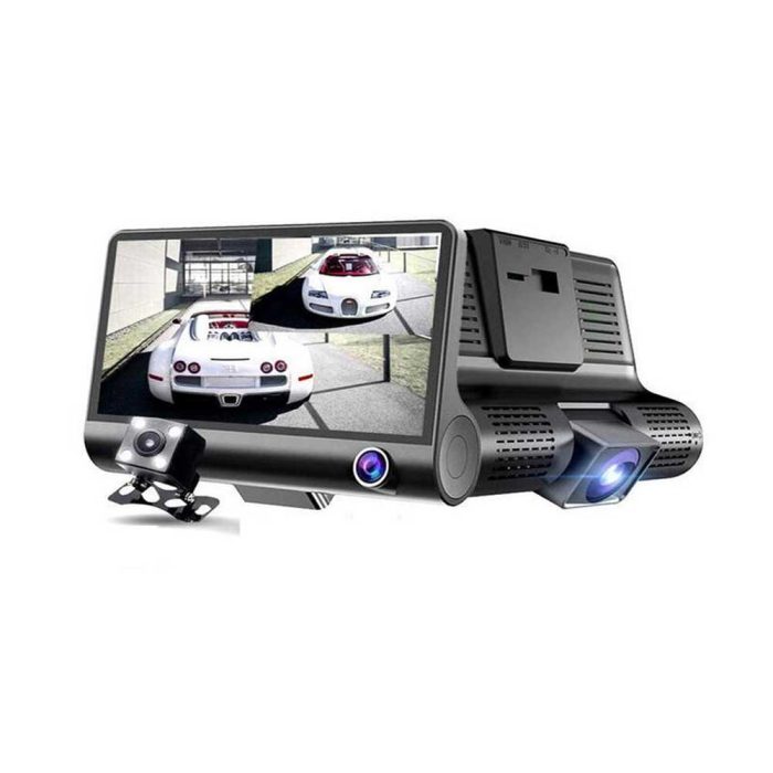 WDR Dashcam 3 Camera Lens Video Car DVR Full HD 1080P 1 WDR Dashcam 3 Camera Lens Video Car DVR Full HD 1080P