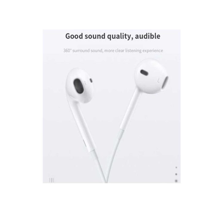 Apple Handsfree 3.5mm jack 3 Stereo Handsfree For Apple (Good Sound Quality)