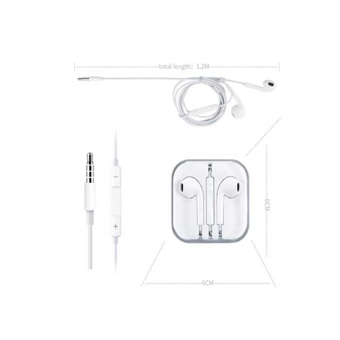 Apple Handsfree 3.5mm jack 9 Stereo Handsfree For Apple (Good Sound Quality)