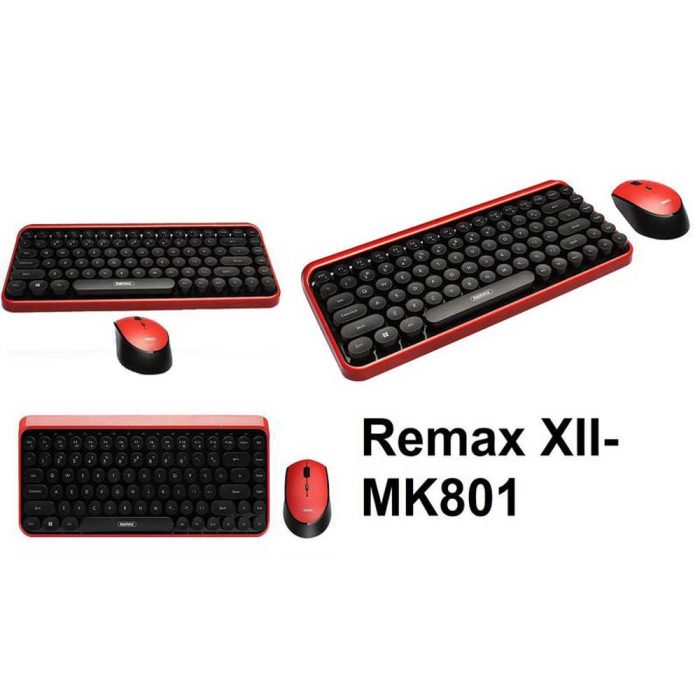 Remax Wireless Keyboard and Mouse MK802 bDonix 2 Remax Wireless Keyboard And Mouse 2.4GHZ XII-MK802