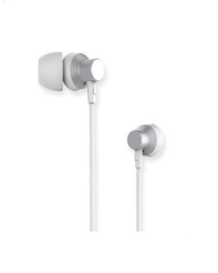 Remax Earphone RM 512 silver 1 Remax Stereo Wired Music Earphone RM-512 – White