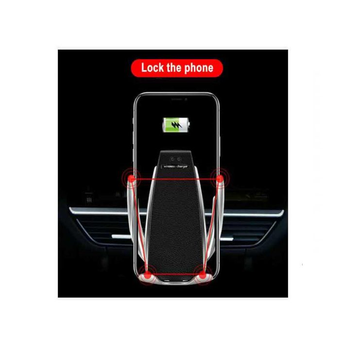 bDonix S6 Smart Sensor Car Wireless Charger Car Holder 4 S6 Smart Sensor Wireless Car Charger Mount Automatic Clamping