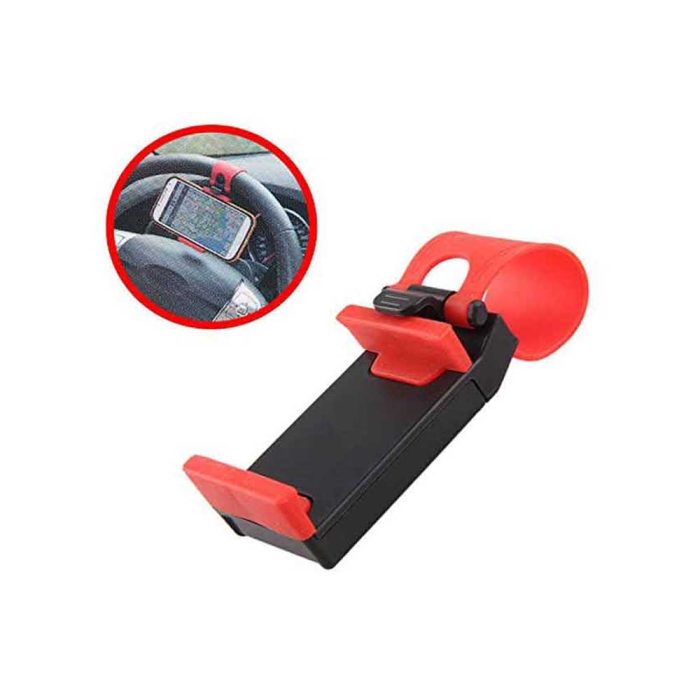 bDonix Steering Wheel Car Mobile phone Holder 3 Car Steering Wheel Phone Holder - Universal