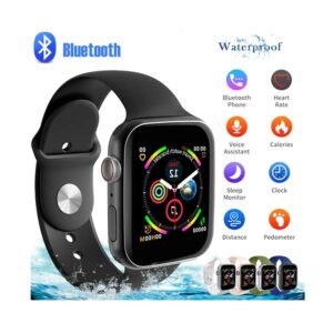 LD5 Smart Watch Heart Rate Monitor Fitness Tracker BT Make Calls Black Bdonix 2 Home