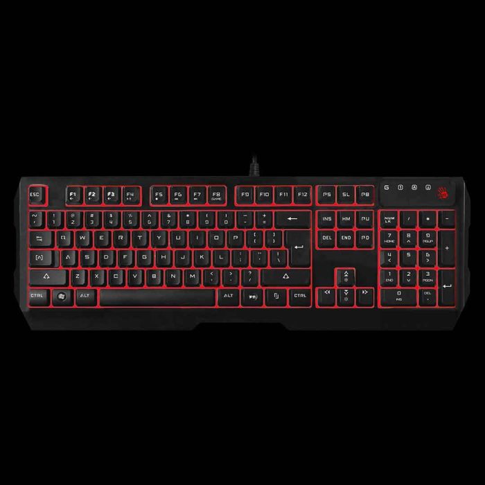 Bloody Q135 Illuminate Gaming Keyboard Black Bdonix 3 A4tech Bloody Q135 illuminate Gaming Keyboard