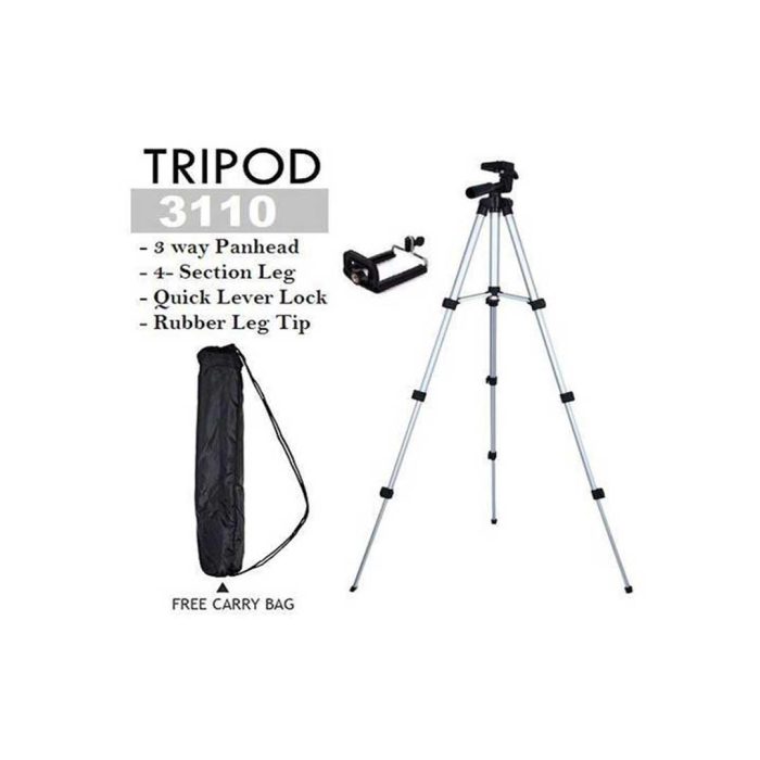 4 2 Weifeng Universal Tripod Stand For Camera & Phones WF-3110