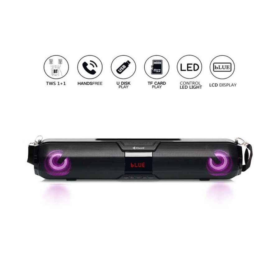Kisonli LED 900 Speaker | Best TWS Bluetooth Soundbar
