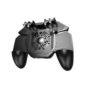 Six Finger PUBG Controller With Cooling Fan AK88 1 1 Memo AK88 Controller Six Finger Gamepad With Cooling Fan