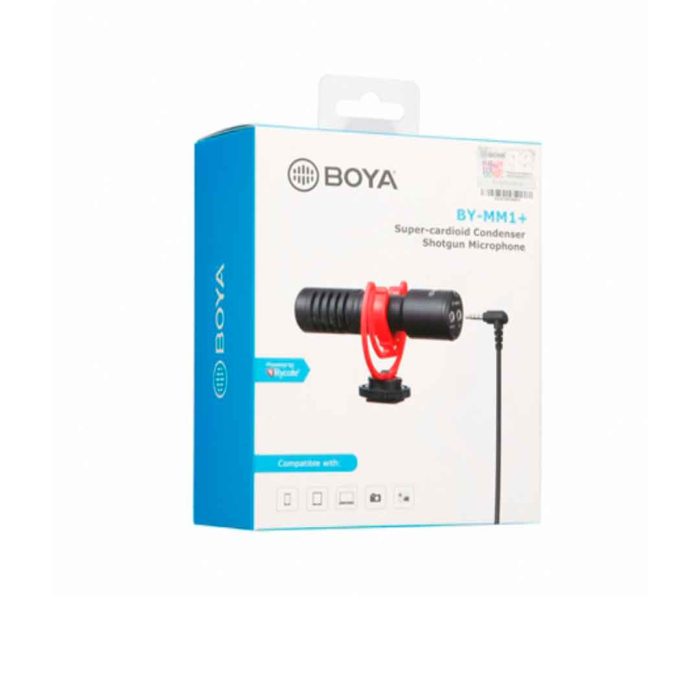 boya mm1 2 Boya MM1+ Wireless Universal Cardioid Microphone