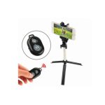 selfie stick tripod with bluetooth remote