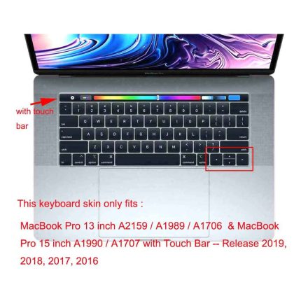 macbook touch bar keyboard cover