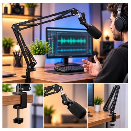 microphone boom arm stand