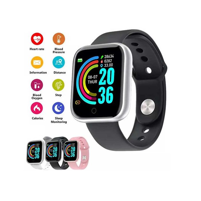 D20 Smart Watch bDonix 3 D20 Fitness Bracelet Blood Pressure Bluetooth Heart Rate Monitor