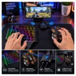 Wireless Gaming 5 In 1 Combo Bluetooth Keyboard and Mouse