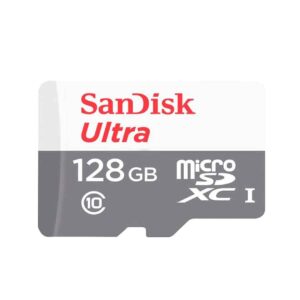 SanDisk Ultra MicroSDXC UHS 1 Card 128GB 1 SanDisk 128GB Ultra MicroSDXC UHS-I Memory Card 120MB/s, C10, U1, Full HD, A1, Micro SD Card