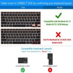 macbook air keyboard cover a2179