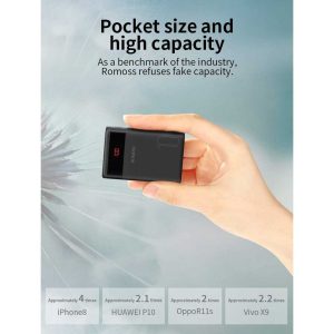 Romoss Ares 10 Mini Power Bank 10000mAh with LED Display 2 Home