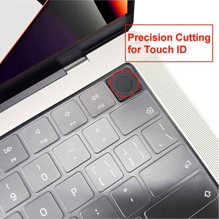 Keyboard cover for macbook a2681