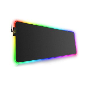 RGB Large Gaming Mouse Pad 1 XXL Large Gaming Mouse Pad 800×300×4mm, PC Gaming Accessories, Keyboard Desk Mat for Computer Gamer