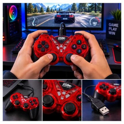 USB 908 Game Controller Dual Shock