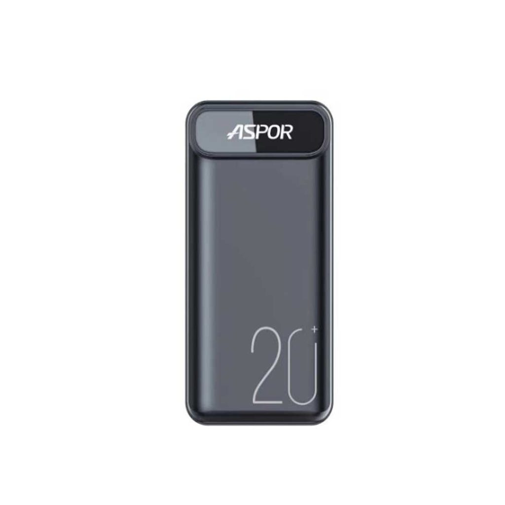 Aspor A396 20000mAh PD Fast Power Bank