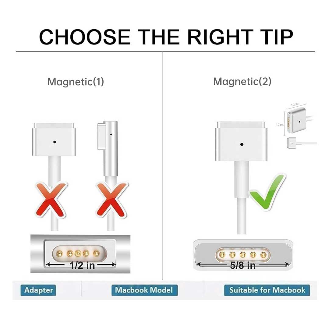 85W Magsafe2 Cargador para Macbook Pro Retina