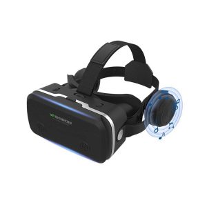 VR Shinecon Virtual Reality Glasses SC G15E Black bDonix 1 Shinecon VR SCG15E Upgraded Virtual Reality Glasses View 3D Film With Stereo Headset For Mobile Phones From 4.7-7 Inches - Black