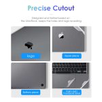 full body transparent 4in1 cover for macbook air A1466 2012-2017 release