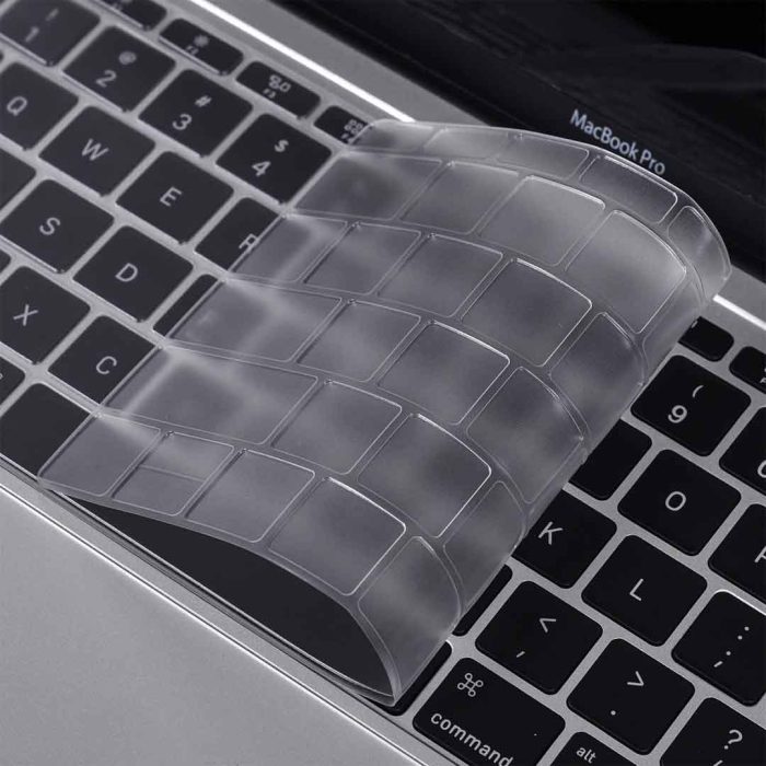 Transparent keyboard cover for macbook pro 13 inch with out touch bar A1708 and Macbook retina 12 inch A1534